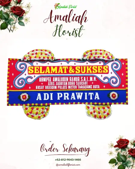 Papan Bunga Ucapan Selamat Nusa Indah